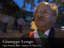 Giuseppe Longo - Cleto Festival 2018, Cleto (Cs).