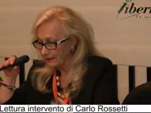 Carlo Rossetti - Problemi inerenti il compimento del 18° anno. (Intervento letto da Maria Pia Sozio)