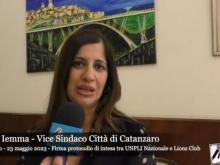 Giusy Iemma - Firma Protocollo d’intesa tra Unpli Nazionale e Lions Club