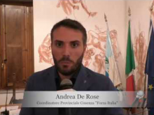 Intervista ad Andrea De Rose - Incontro con Maurizio Gasparri a Soveria Mannelli (Cz)