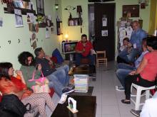 Un momento della presentazione del libro Atti osceni in luogo privato