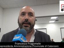 Francesco Fragomele - Presentazione avvio lavori completamento nuovo lotto
