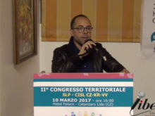 Intervento di Francesco Carmelo Giunta. II° Congresso Territoriale SLP - CISL CZ-KR-VV