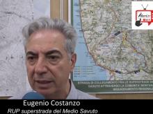 Eugenio Costanzo - Strada del Medio Savuto - Presentazione avvio lavori completamento nuovo lotto