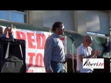 Intervento di Giuseppe Guzzo (Comitato San Giovanni in Fiore) - Sit In Ospedale di Soveria Mannelli (CZ)